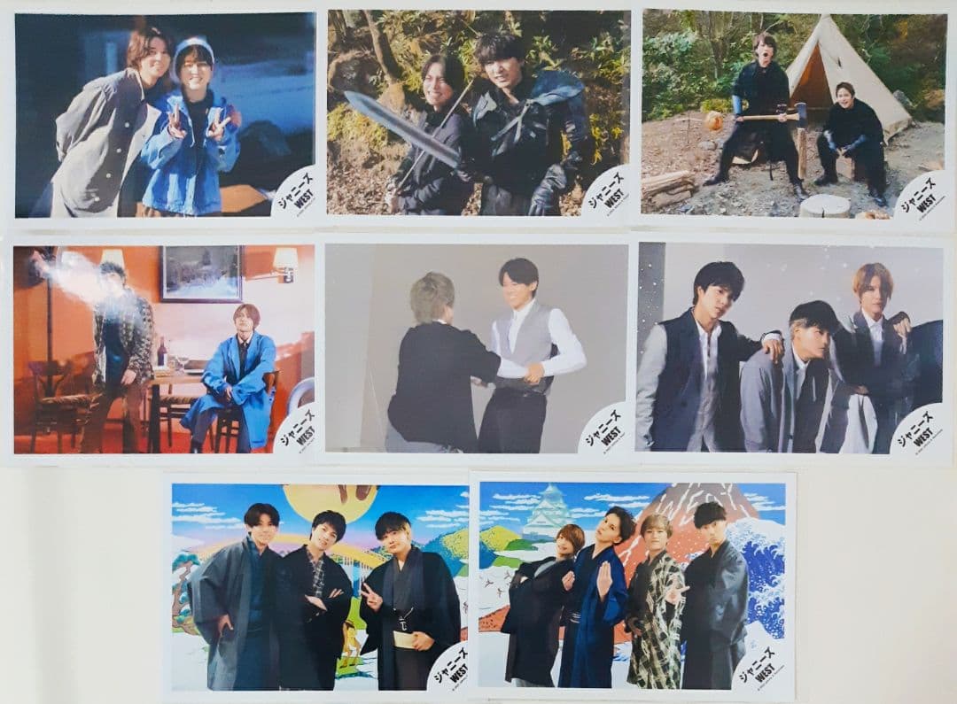 美品【公式写真57枚セット】WEST. 集合、混合 まとめ売り L957 - メルカリ