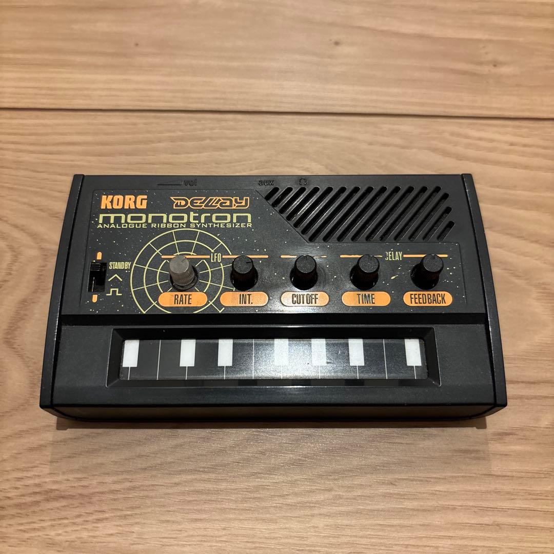KORG monotron-DL アナログシンセサイザー - メルカリ