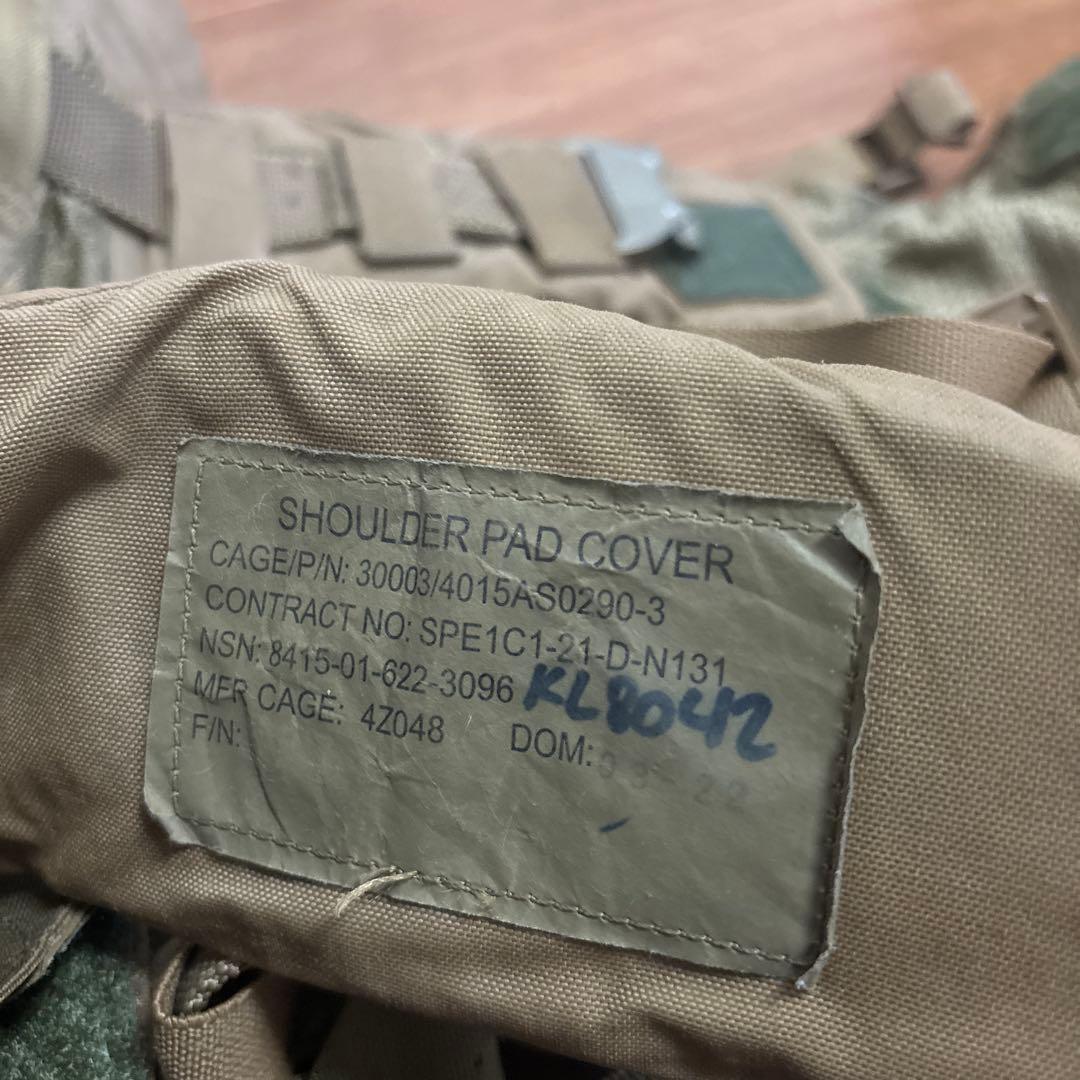 米軍 実物 VEST FRONT BACK SUBASSYタクティカルベスト - メルカリ