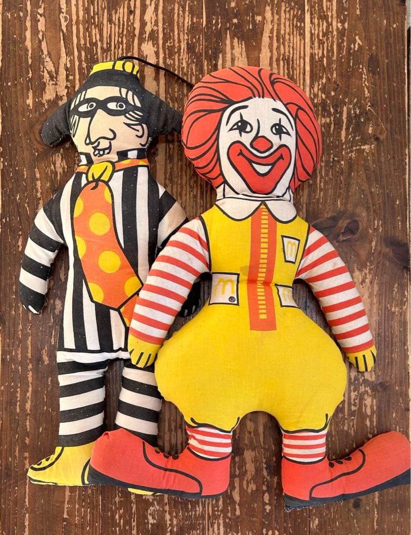 アメリカ ビンテージ マクドナルド 人形 ぬいぐるみ 楽天市場】70'S McDonald's ドナルド・マクドナルド プラッシュドール