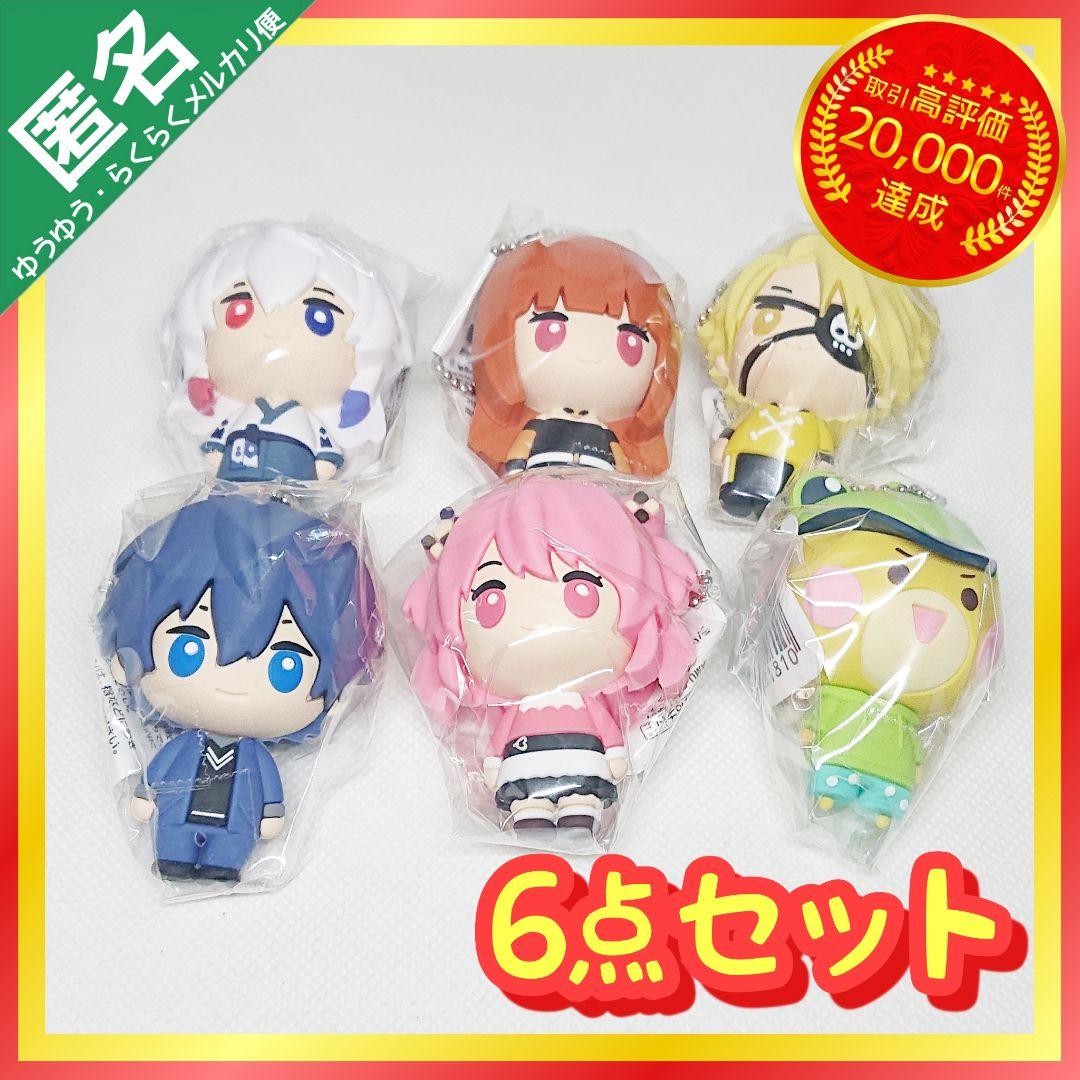カラフルピーチ ラバーフィギュア マスコット ② 【全6種類