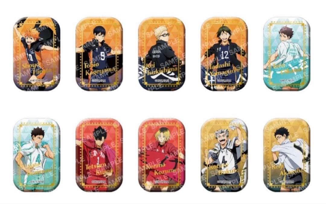 ハイキュー‼︎ スクエア缶バッジ 横断幕第一弾 セブンネット限定 新品未使用】ハイキュー 横断幕 セブンネット限定 スクエア缶バッジ第