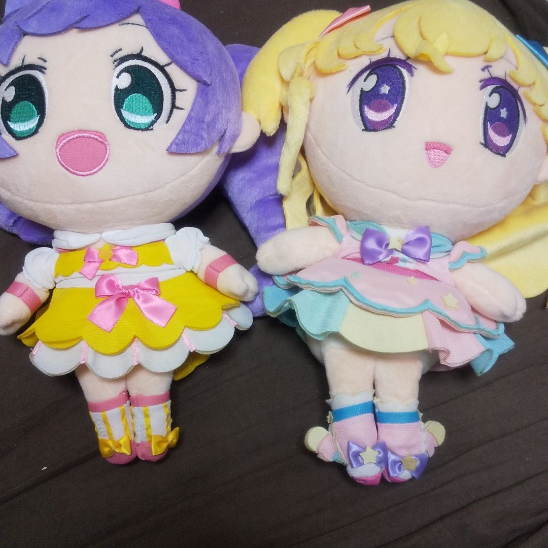 真中らぁら&夢川ゆい着せ替えぬいぐるみ - メルカリ