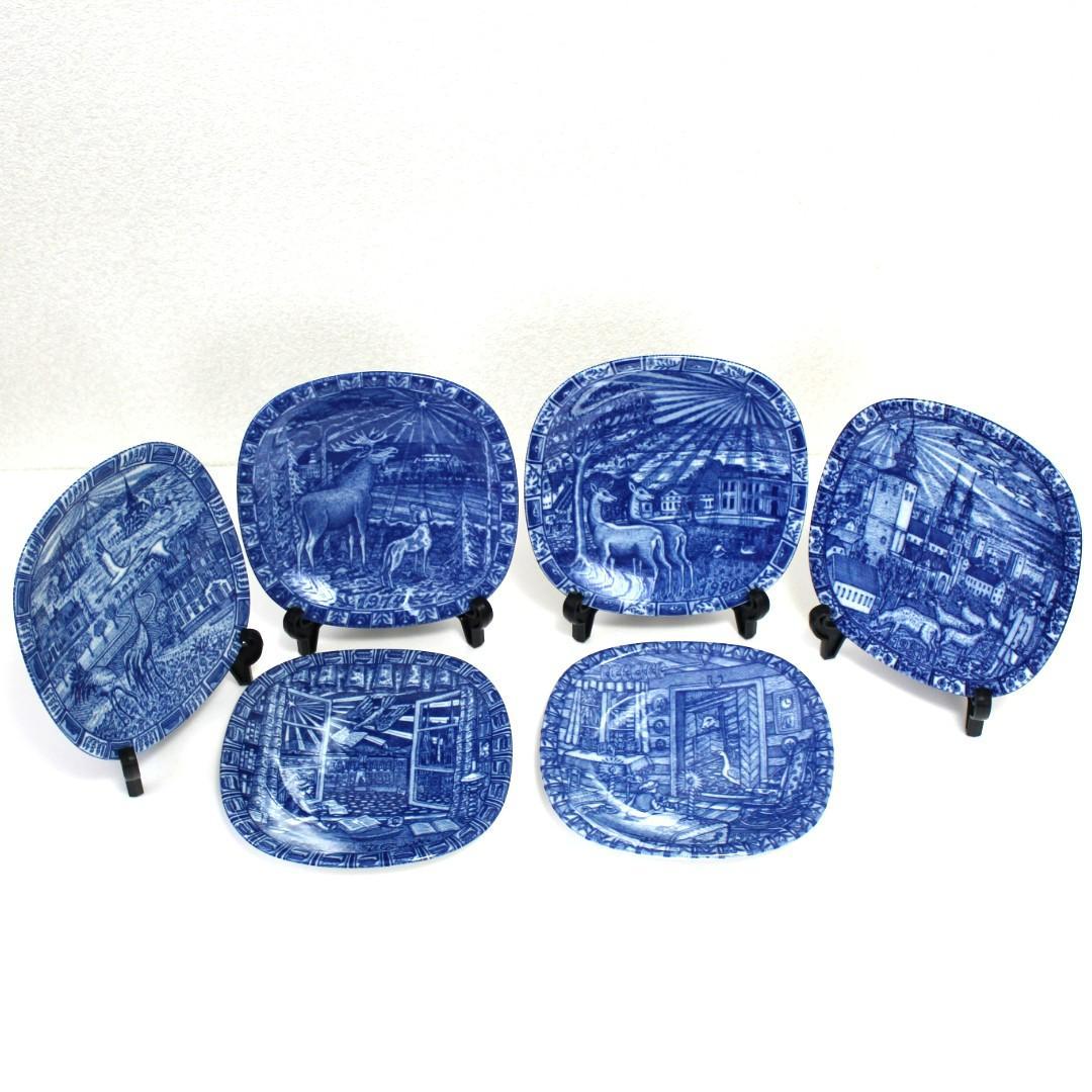 美品・ロールストランド 1974年 飾り皿 グンナーニールンド 北欧