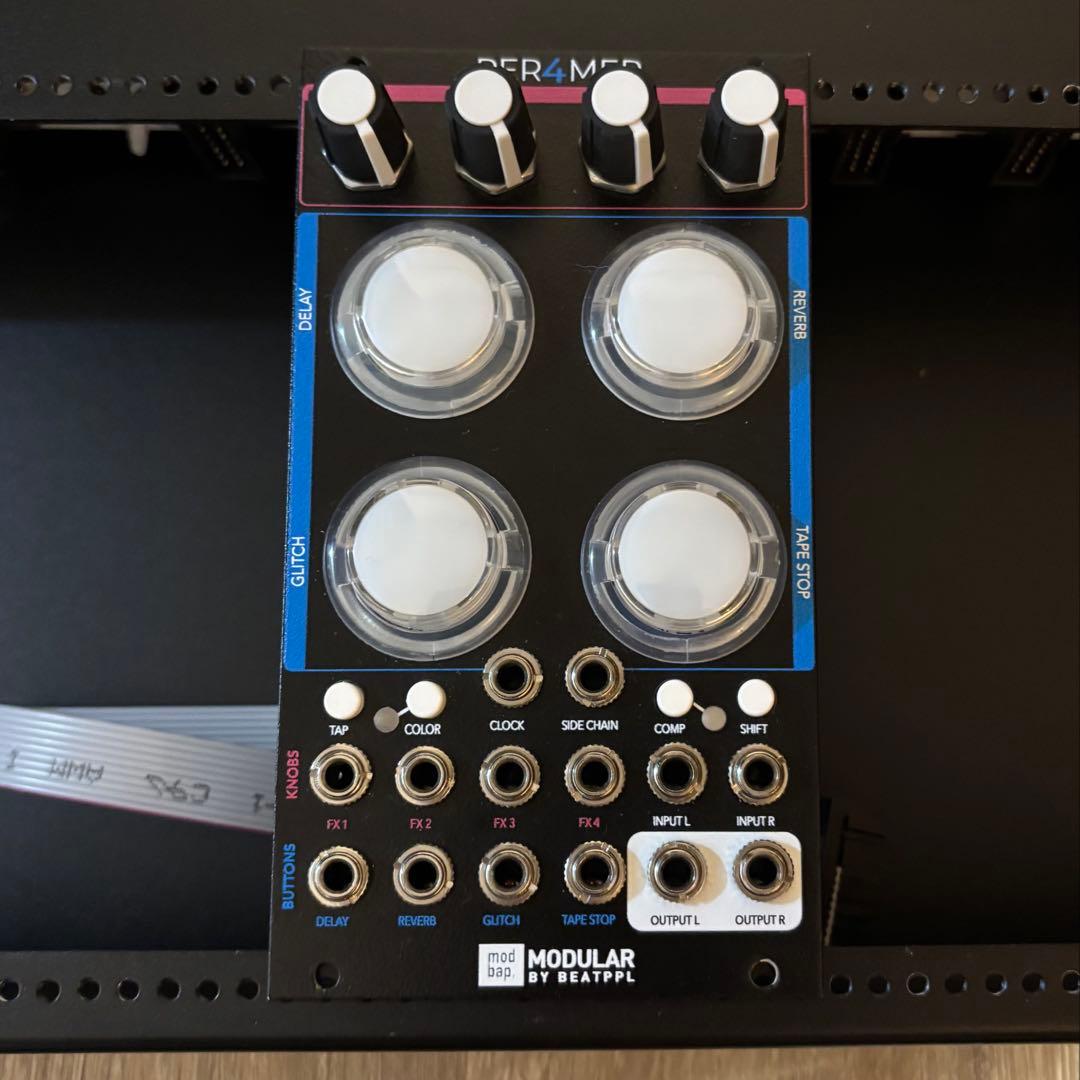 Modbap Modular Per4mer モジュラーシンセ　ユーロラック Modbap Modular Per4mer - パフォーマンスエフェクト Eurorack ユーロ