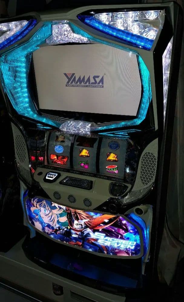 スロット 実機 パチスロ セイクリッドセブン④ 山佐 パチスロ セイクリッドセブン 中古パチスロ実機 [4ch対応] A-SLOT