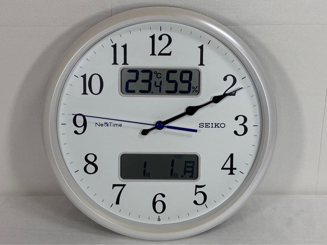 セイコークロック 掛け時計 直径31cm 電波 ネクスタイム ZS251W Amazon.co.jp: セイコークロック 掛け時計 07:白パール 02:直径31cm