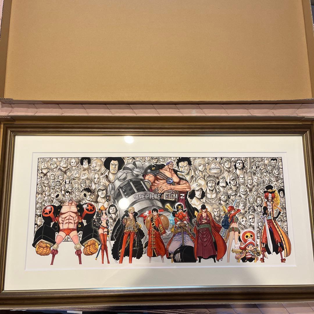 ワンピースFILM Z 複製原画 麦わらストア1周年記念 ONE PIECE 麦わらストア 渋谷本店」2025年2月22日（土）リニューアル