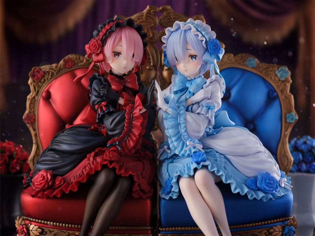 フリュー Re：ゼロから始める異世界生活 レム ラム　Gothic ver. Re：ゼロから始める異世界生活 レム Gothic ver. 1/7 完成品フィギュア