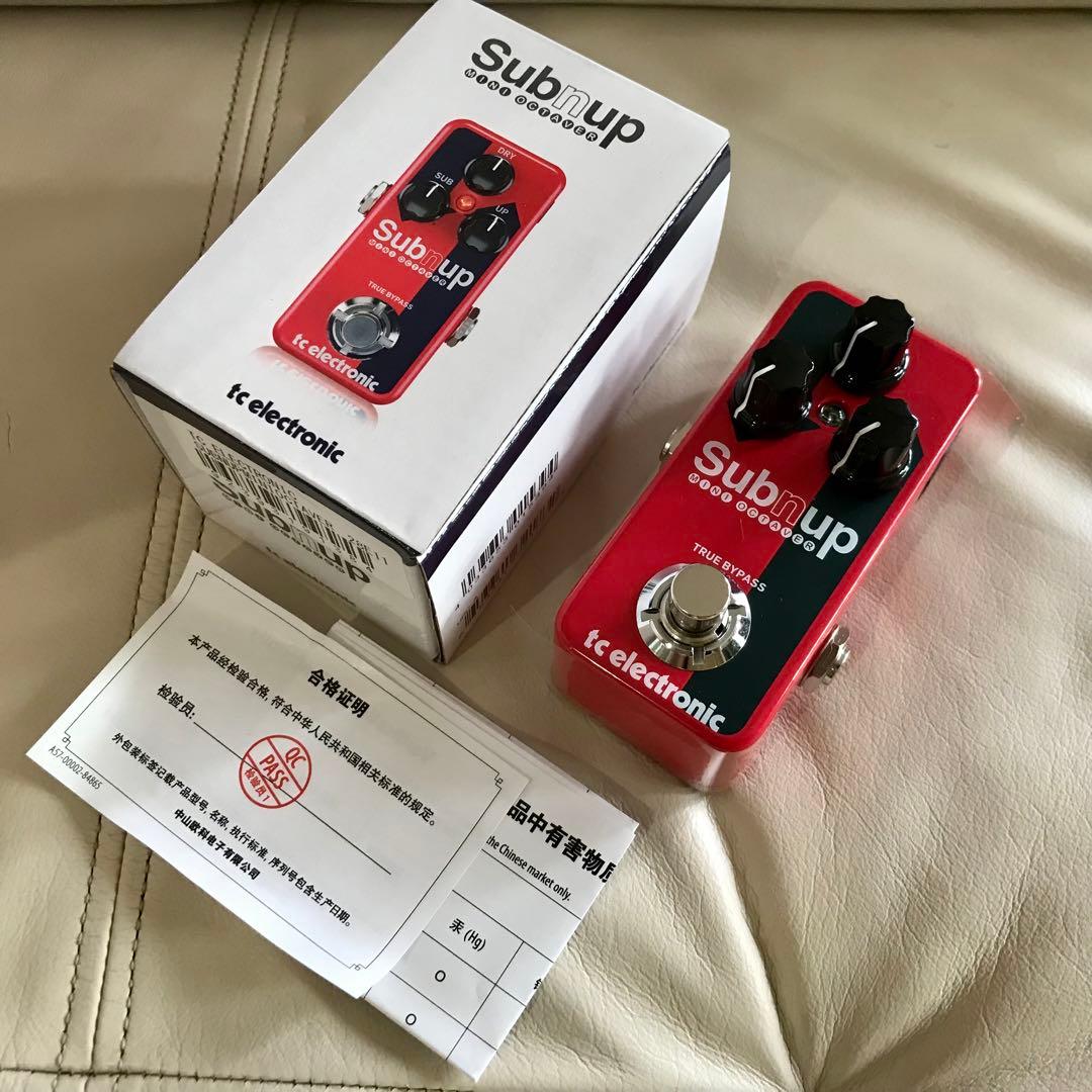 新同　tc electronic SUB 'N' UP MINI OCTAVER TC Electronic Sub 'N' Up Octaver Review - Premier Guitar