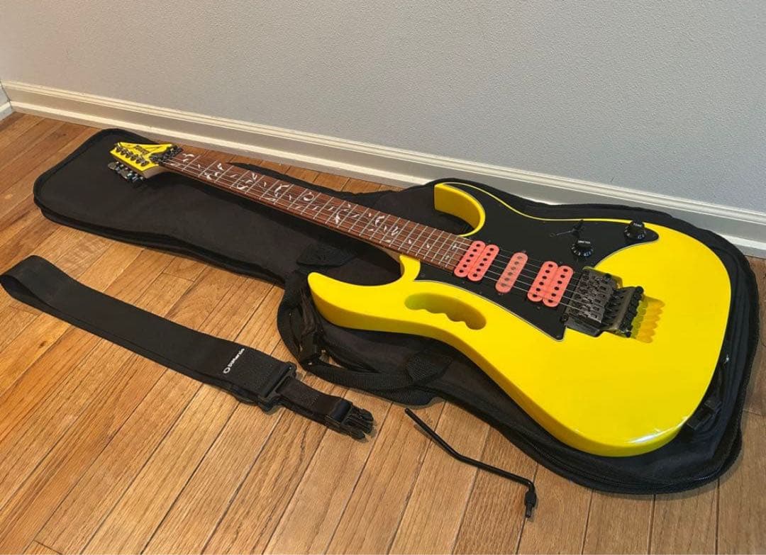 【限定♪】 Ibanez JEM Junior Special Yellow Ibanez JEM Junior Special Yellow / Electric Guitar w/ Original SC