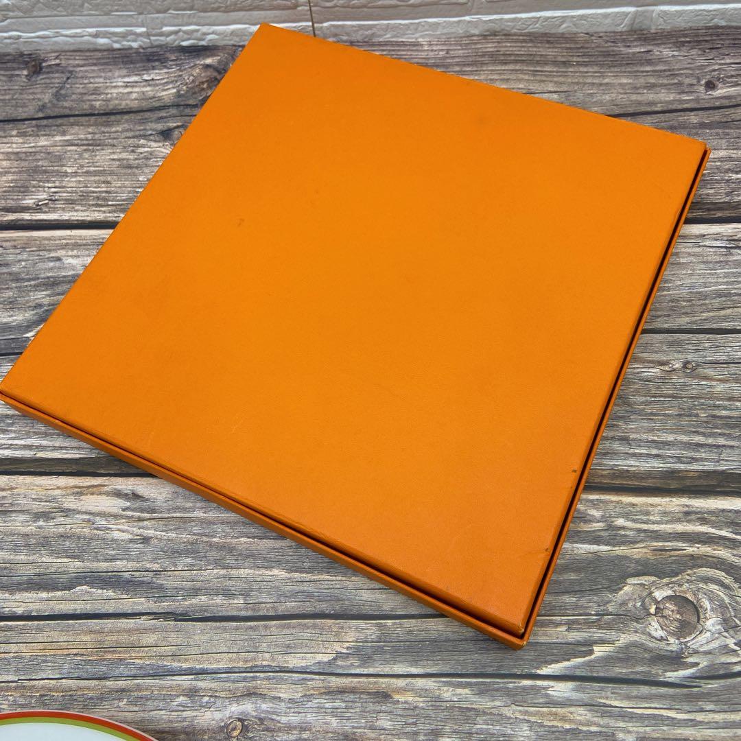 【美品】HERMES エルメスプレート　ピタゴラスの庭　22.5cm