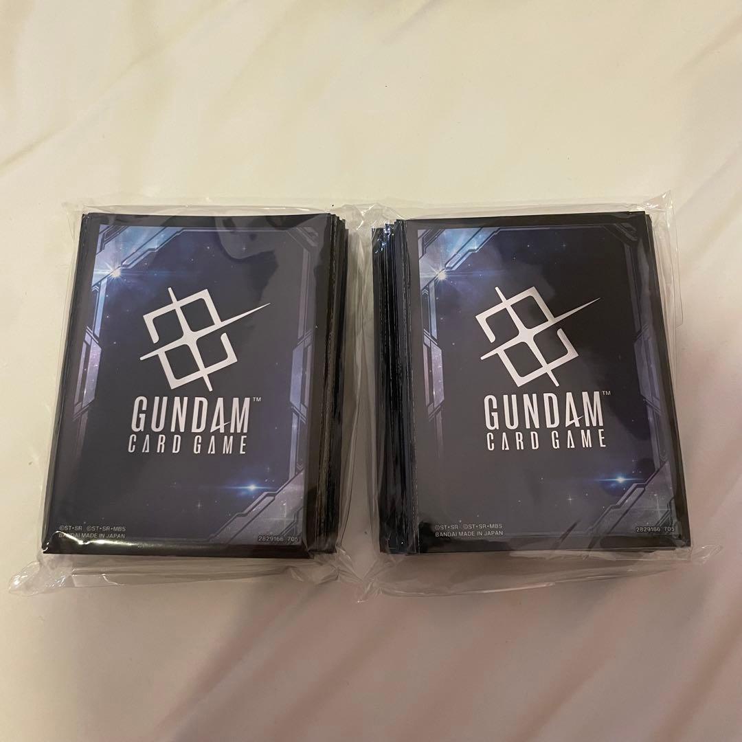 GCG ガンダムカードゲーム スリーブ EX spaceblack 未開封×2 - www