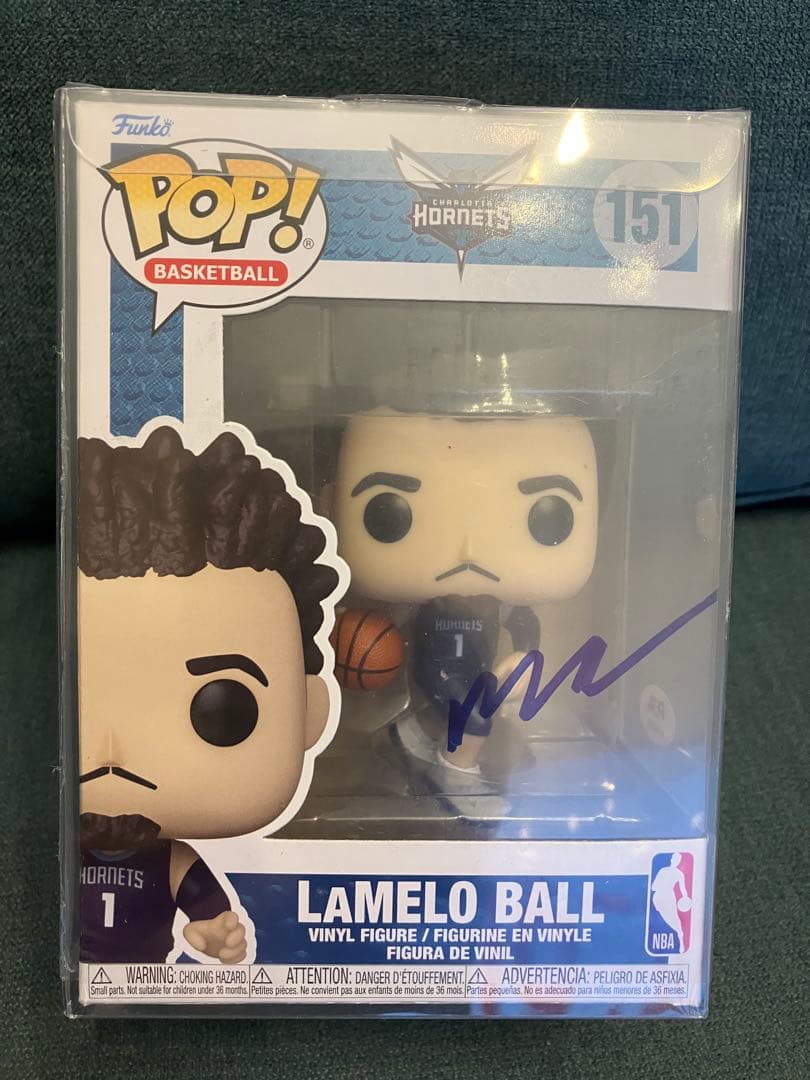 【PSA】Funko POP! Lamelo Ball 直筆サイン入り Funko POP! Basketball: Charlotte Hornets - Lamelo Ball #151 | eBay