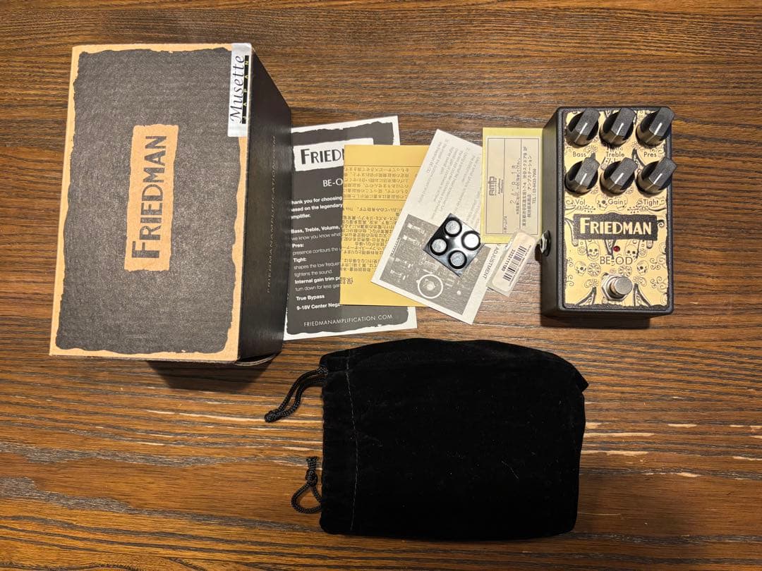 【美品　付属品完備】Friedman BE-OD AMカスタムペイント Friedman BE-OD Deluxe 