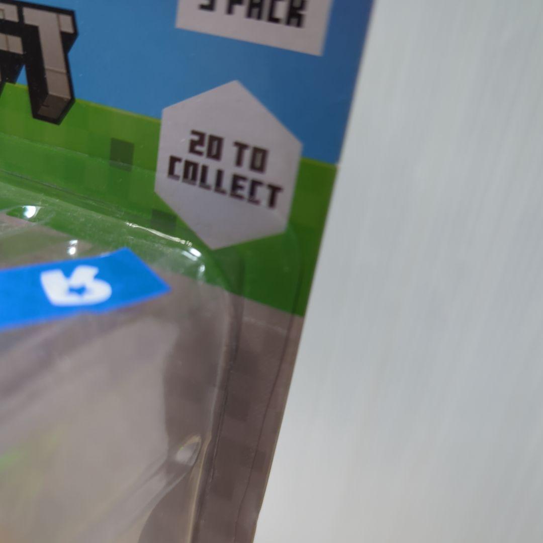 エラー品 マインクラフト 3D ミニフィギュア 3ピース ブリスター