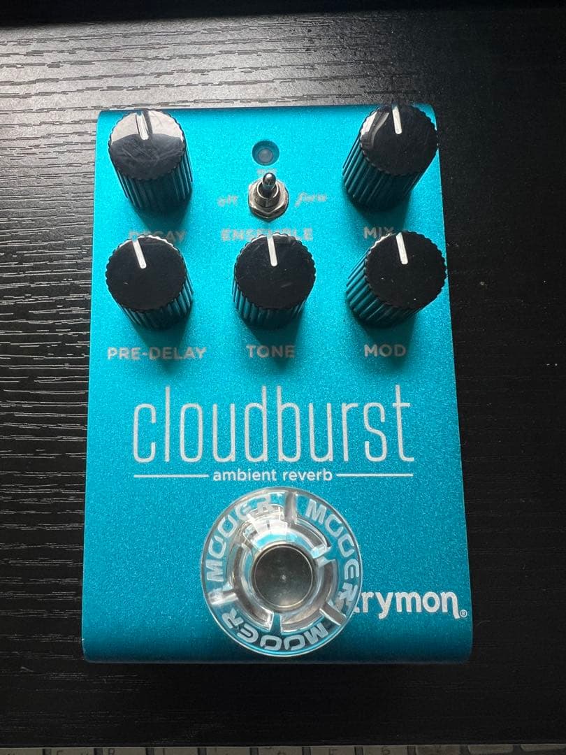 Strymon/Cloudburst クラウドバースト リバーブ ストライモン Strymonより、多彩な空間を演出する次世代型リバーブ・ペダル