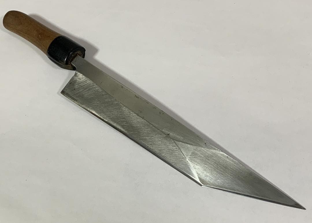 鰻裂包丁 22cm 楽天市場】東周作 鰻裂き包丁 片刃 180mm 江戸裂き 関東型 青紙2号