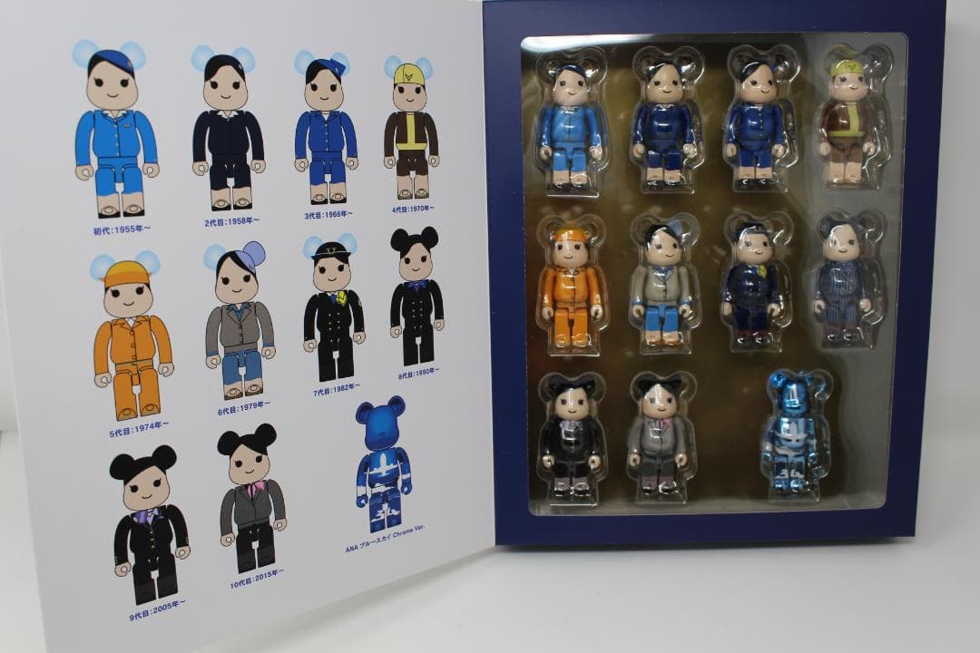 BE@RBRICK for 全日空 ANA70周年記念 歴代CA制服コレクション - メルカリ