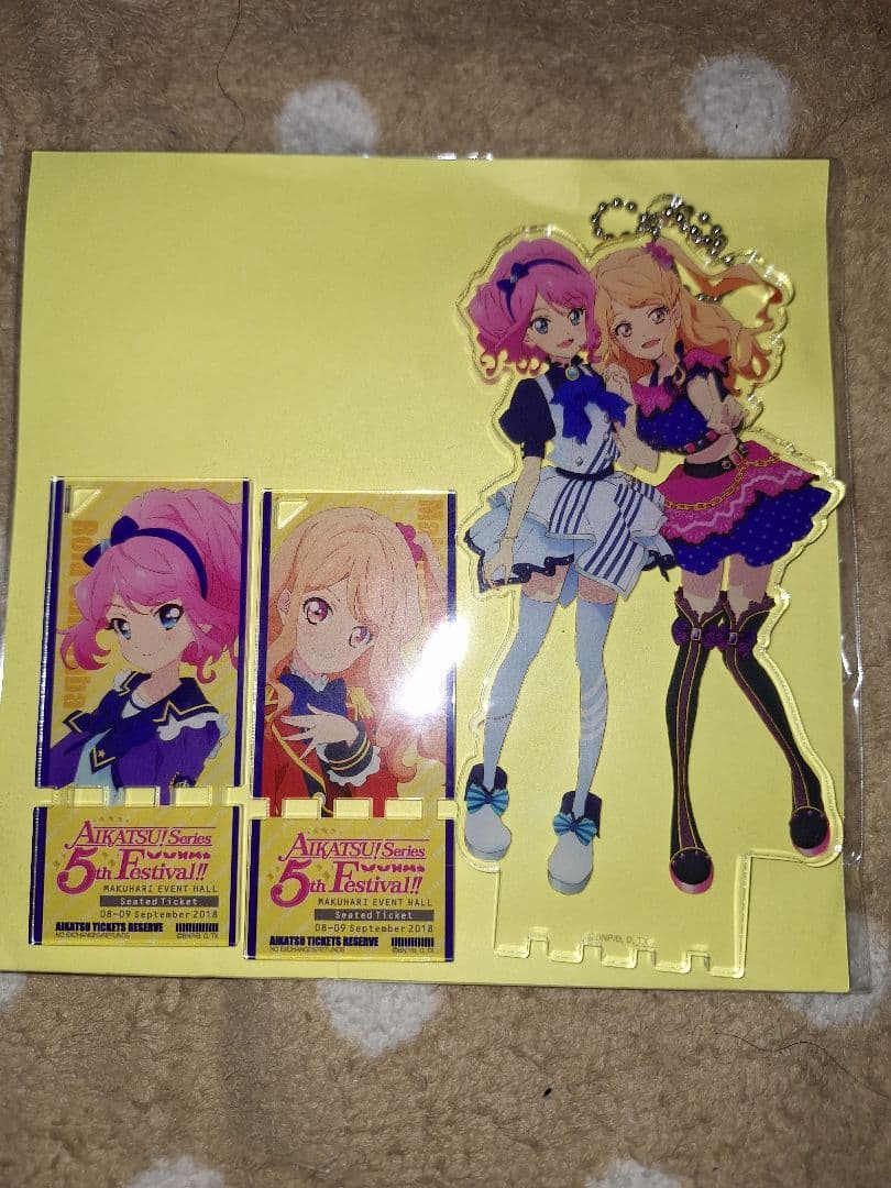AIKATSU! 5th ver. 5th FES おとめ＆ユリカ様アクスタ