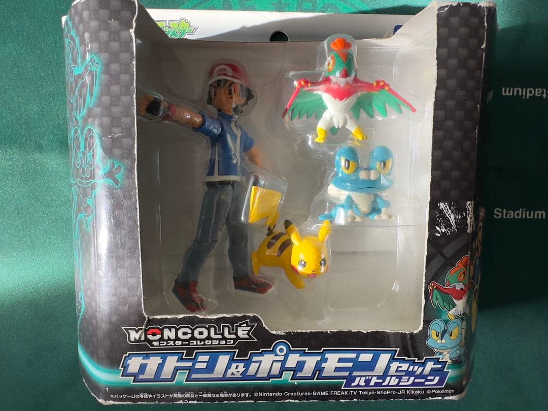 未開封】モンコレ サトシ&ポケモンセット バトルシーン - メルカリ