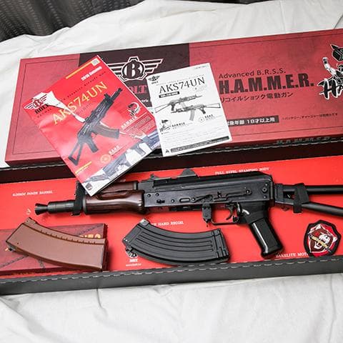 bolt製　クリンコフ　AKS74UN BOLT Airsoft AKS74UN クリンコフ B.R.S.S レビュー | サバゲーの'さ'