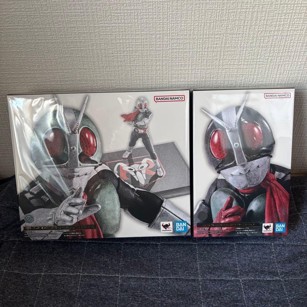 【新品未開封】真骨彫製法　仮面ライダー フィギュア スタンド付き セット BANDAI（バンダイ） 【即納新品】S.H.Figuarts (真骨彫製法) 『仮面