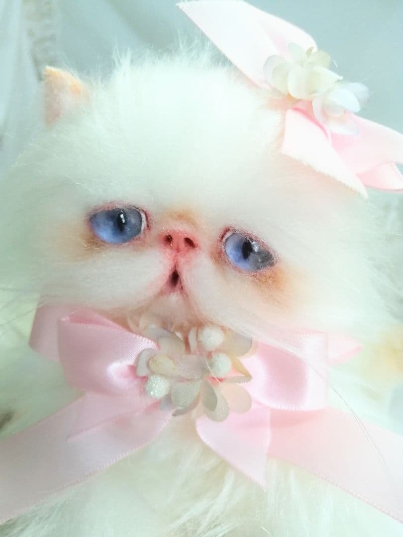 ６ヶ月♡子猫ちゃん♡エキゾチックロングヘア♡アートドール♡ぬいぐるみ♡綺麗な子♡ $3
