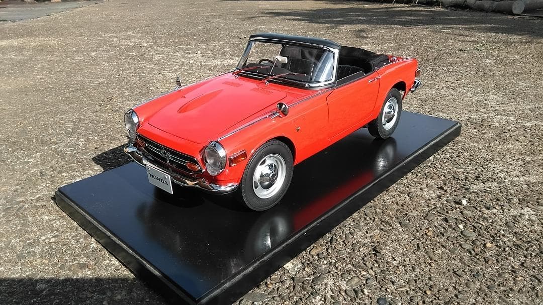 年始特別価格　取りに来られる人限定　アシェット 1/6 ホンダS800M 完成品 週刊 Honda S800M-エスハチ-をつくる』Webにて先行発売開始