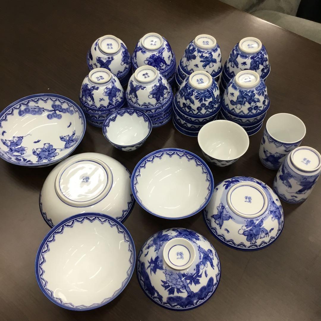 鍋島焼　花山　華山　湯呑　鉢　茶碗　45点まとめ売り 2026年最新】鍋島 華山の人気アイテム - メルカリ