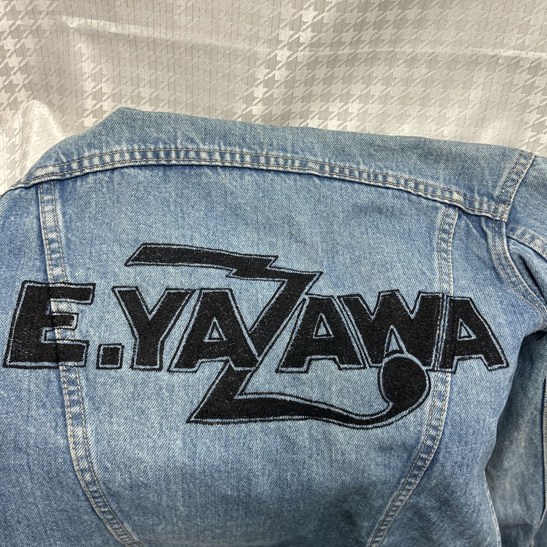 矢沢永吉ジージャンE.YAZAWA デニムジャケットビックジョン1980年頃