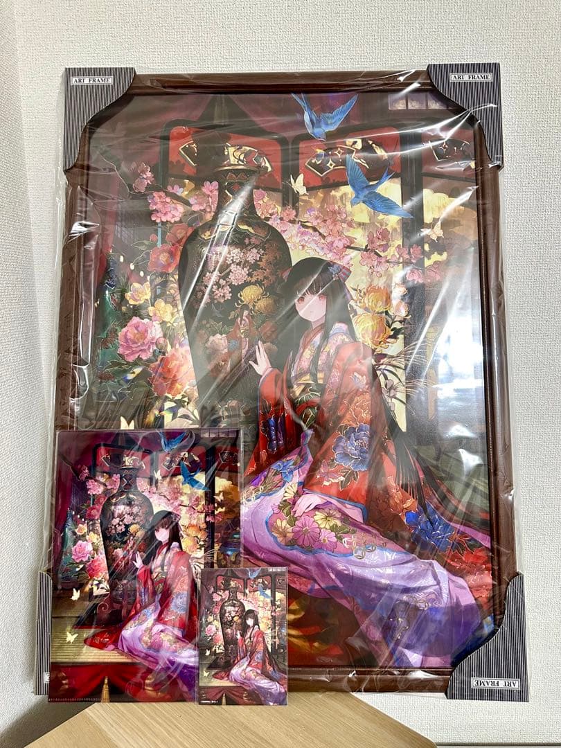 万博限定 万博 絵師100人展 藤ちょこ 複製原画 ファイル ポストカード 絵師100人展 #大阪・関西万博 篇は明日から…！ 展示作品はクリア