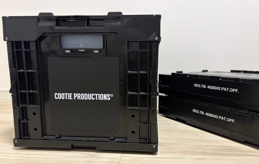 COOTIE Storage Container コンテナ クーティー 3個 バケットコンテナー BucketContainer｜取っ手付き収納コンテナー