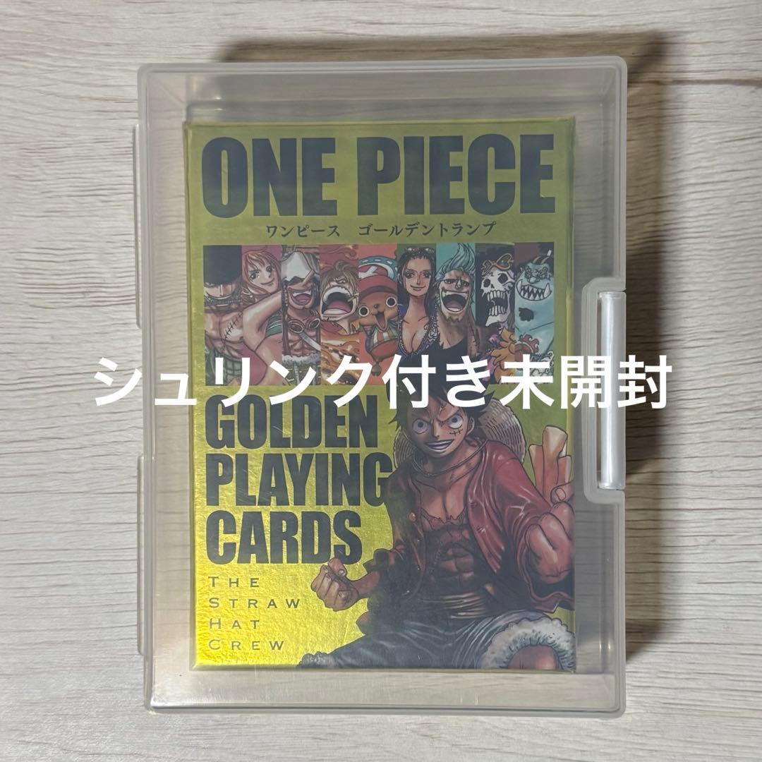 ONE PIECE GOLDEN PLAYING CARDS シュリンク付未開封 Amazon.co.jp: one piece playing cards : Toys & Games