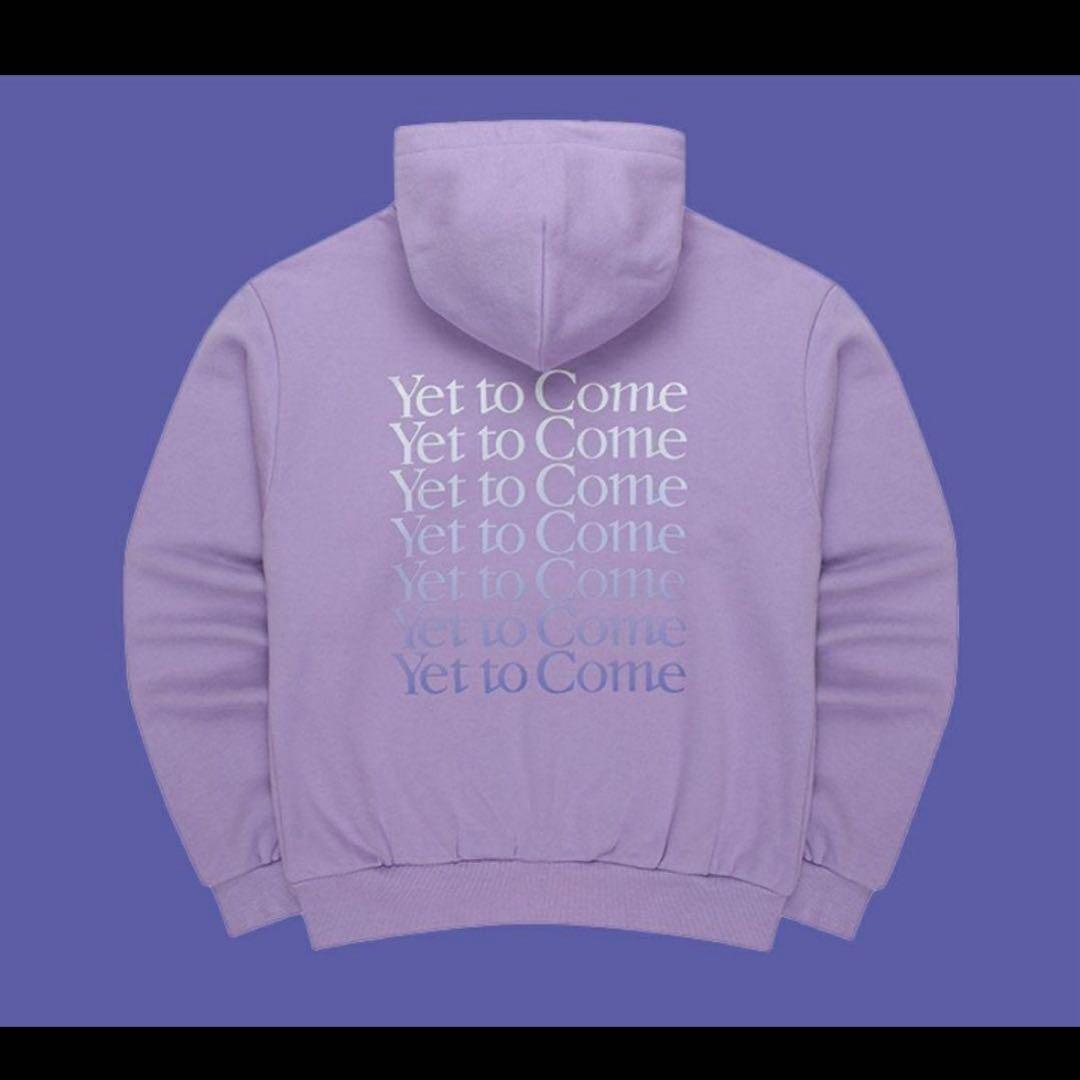 BTS 釜山コン Yet to Come ラベンダー プフード パーカー　L 防弾少年団(BTS) - 未着用 BTS Yet To Come in BUSAN ジップアップ