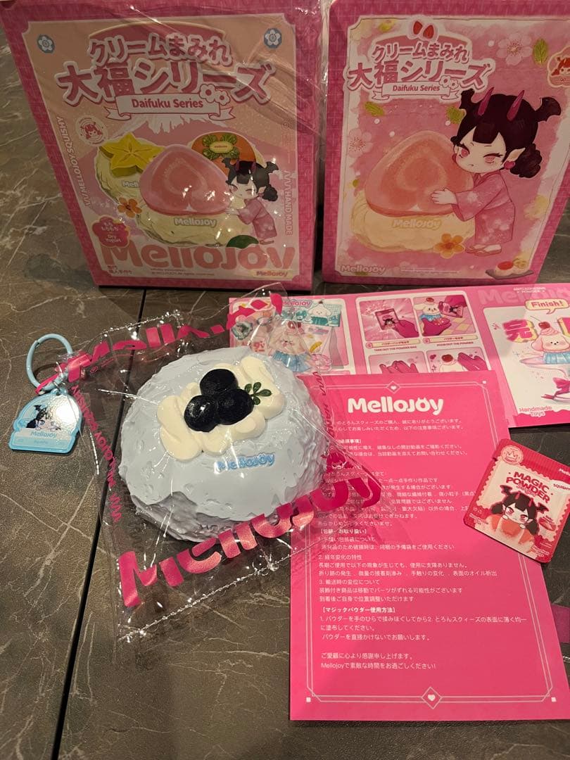 Mellojoy 大福シリーズ　ブルーベリー Mellojoy メロジョイスクイーズ 大福シリーズ ブルーベリー - メルカリ