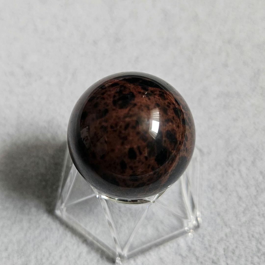 十勝石 オブシディアン 27.9mm スフィア 北海道産