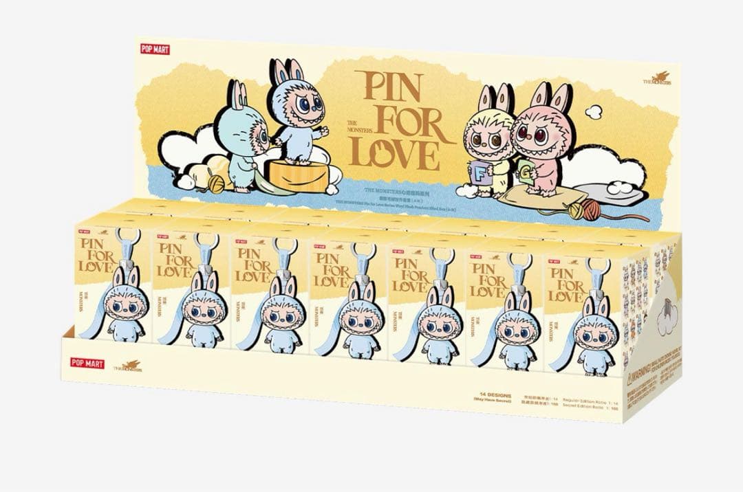 ラブブ PIN FOR LOVEアソートボックス A-M ポップマート 楽天市場】【正規品保証・即日出荷】 THE MONSTER PIN FOR LOVE