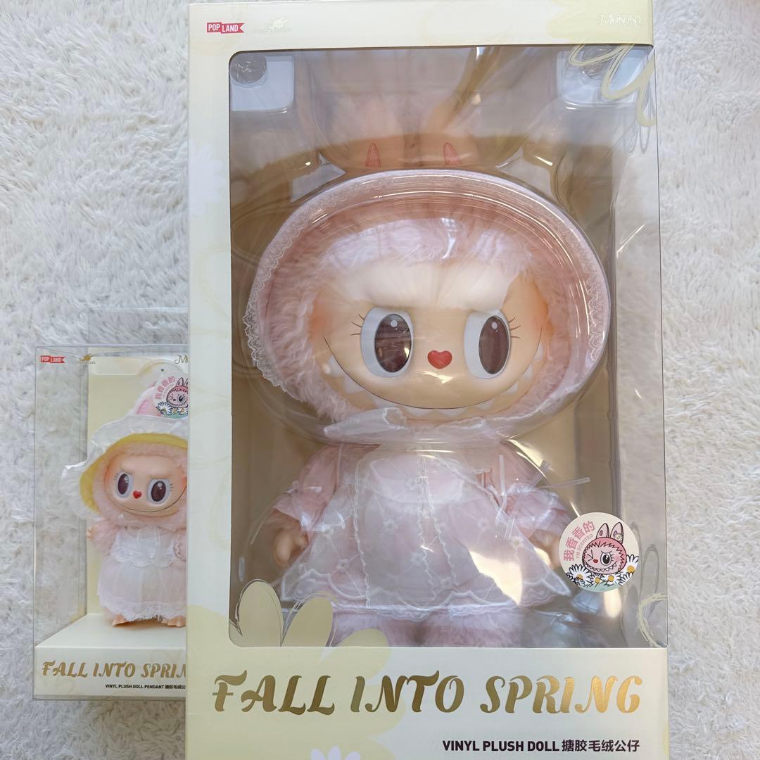 ぬいぐるみ LABUBU MOKOKO FALL INTO SPRING POPMART 2026年最新】LABUBU fall into springの人気アイテム - メルカリ