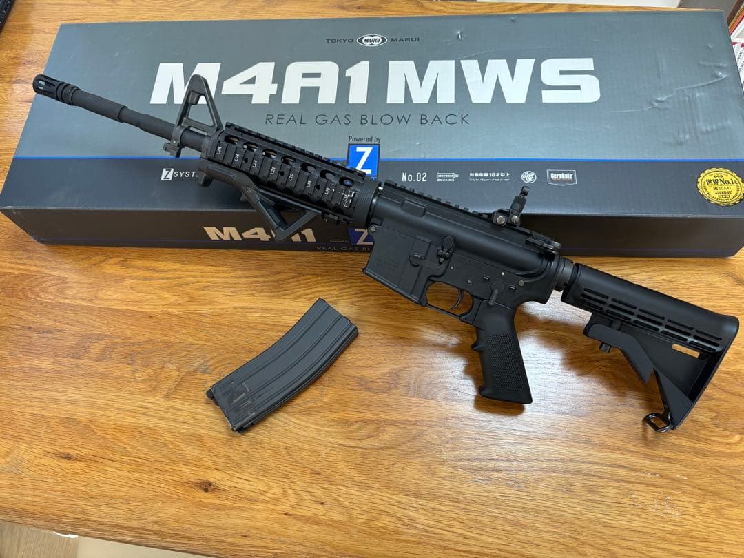 た*き様 M4A1 MWS ガスガン ブラック TOKYO MARUI（東京マルイ） ガスブローバックマシンガン M4A1 MWS