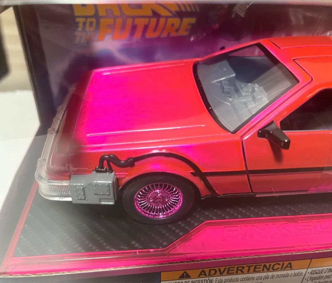Jada 1/24 pink slips バックトゥーザフューチャー デロリアン - メルカリ