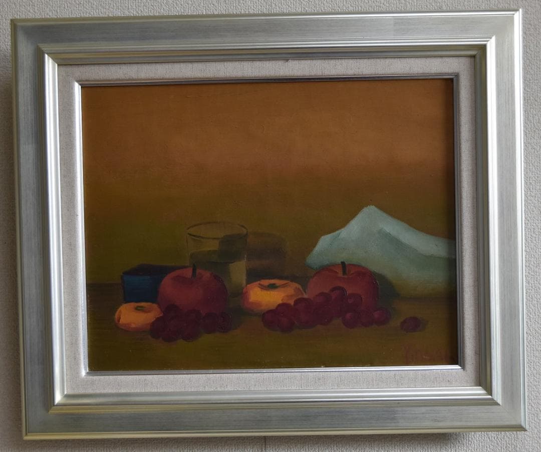 真作保証・理髪師の画家　大正～昭和期　岩井弥一郎　肉筆作品・静物画 俗名六代目岩井半四郎 行年三十八歳（死絵） 文化遺産オンライン